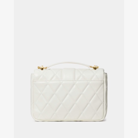 NWT Kate Spade Carey Quilted Small Flap Crossbody Shoulder Bag Meringue KM708 - Picture 4 of 5